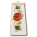 Nicole Miller Table Runner Beaded Embroidered Pumpkins Thanksgiving Fall Autumn
