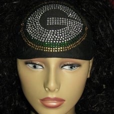 Rhinestone Headband/Green Bay Packers