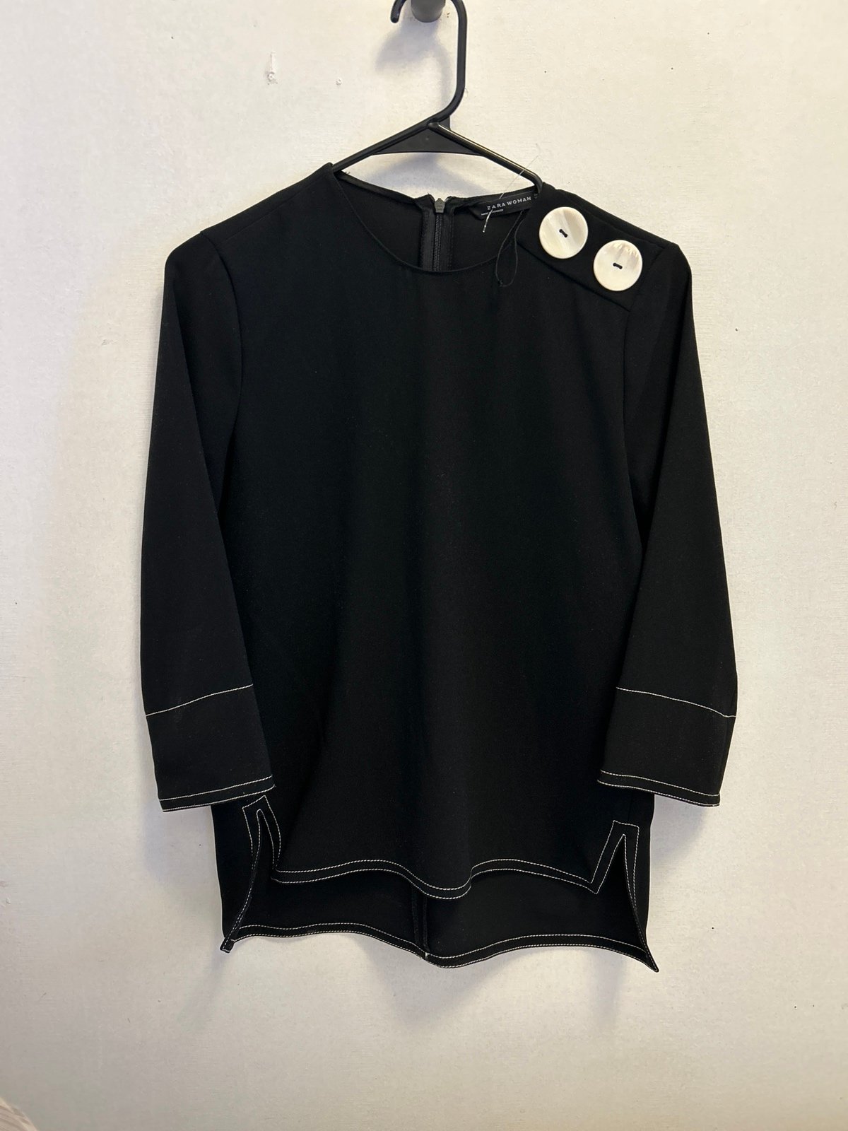 Zara Woman Blouse -Black Size XXS