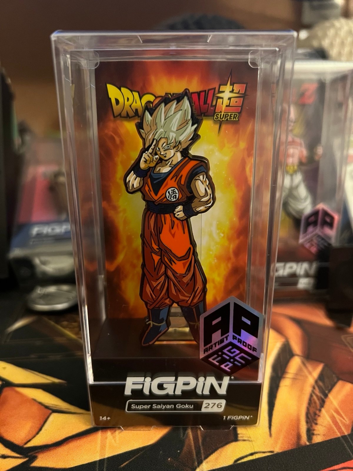 Artist Proof (AP) FiGPiN NYCC 2019 Exclusive Dragon Ball Super Saiyan Goku 276