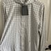 G/FORE Performance Fabric Tattersall Tailored Fit Sport Shirt NWT L 185 White