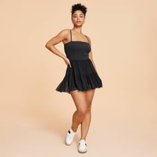 Blogilates Women's Ballerina Active Dress Black sz Small