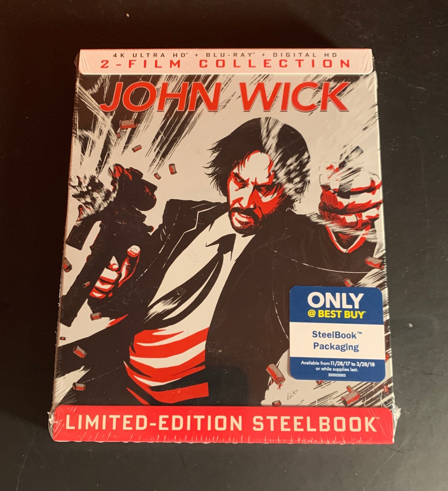 John Wick / John Wick 2 - 4K - SteelBook
