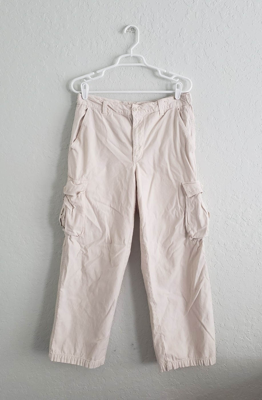 Madewell Low Slung Cargo Wide Leg Pants