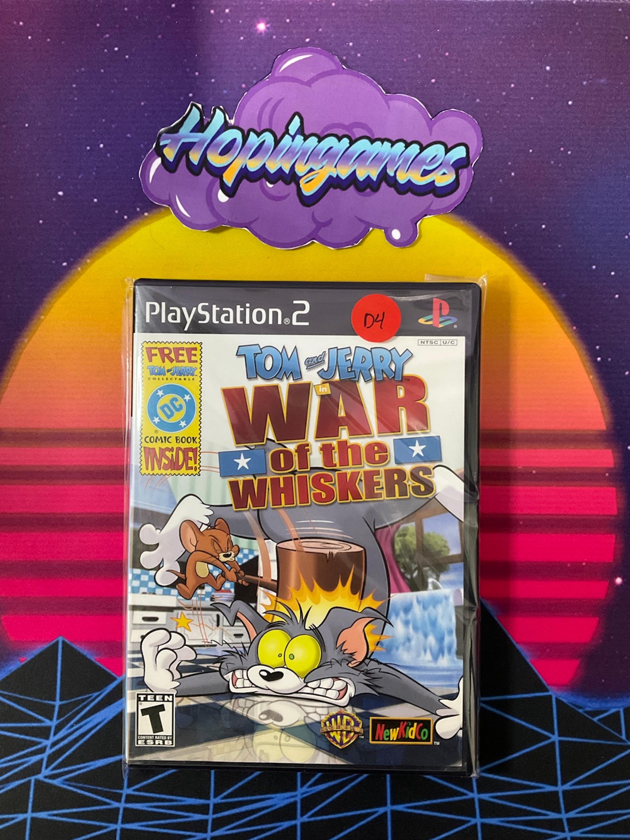 Tom and Jerry in War of the Whiskers (Sony PlayStation 2, 2002) TESTED #D4