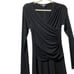 Fifteen Twenty Black Long Sleeve Midi Dress Size Medium Retails 179