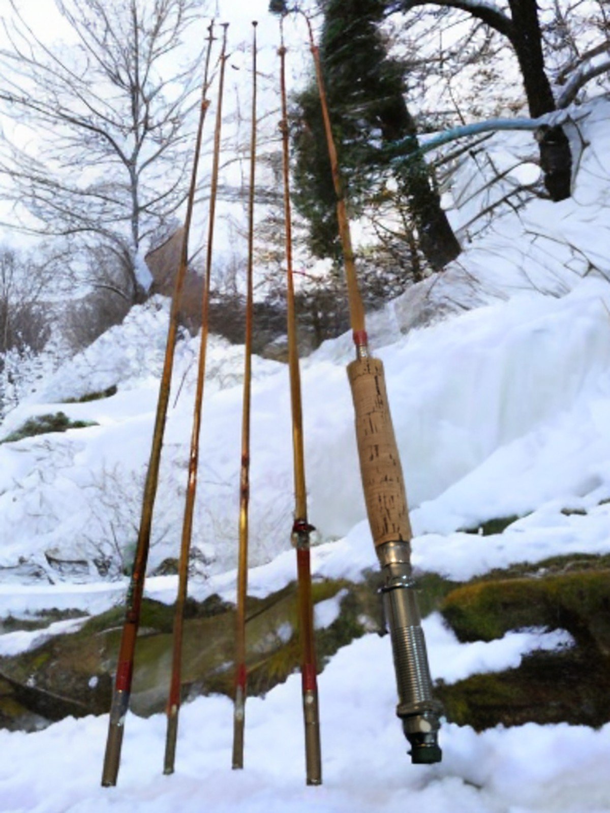 #16 Vintage Bamboo Fly Rod