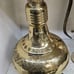Vintage Rare Brass Pitcher Handmade Christianity Catholic Jesus Christ Church