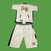 Platinum FUBU original Harlem Globetrotters basketball 2 piece 3X tracksuit set