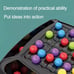 puzzle rainbow ball game magic