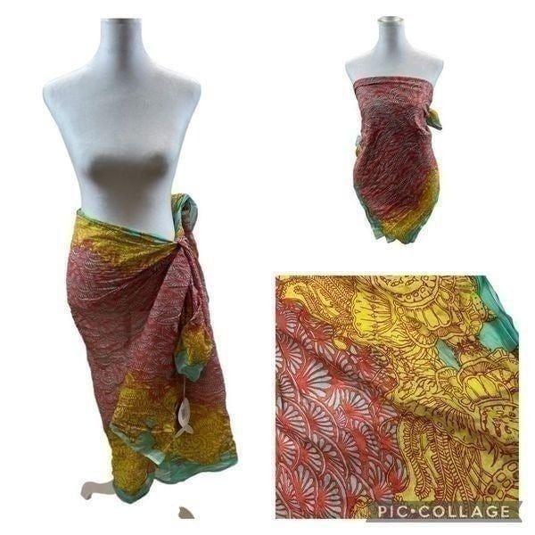 Brand New With Tags Antica Sartoria Brand Large Lightweight Wrap One Size