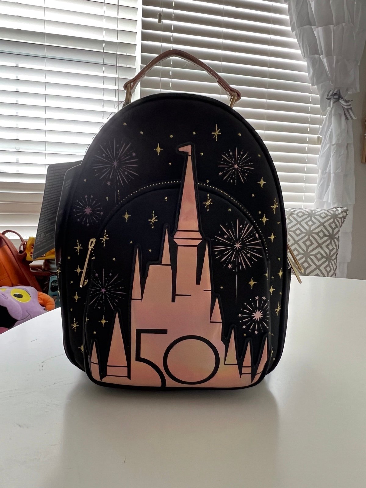 Disney World Grand Finale 50th Anniversary Loungefly Bag