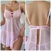 ️ Embroidery Mesh Slips With Thong