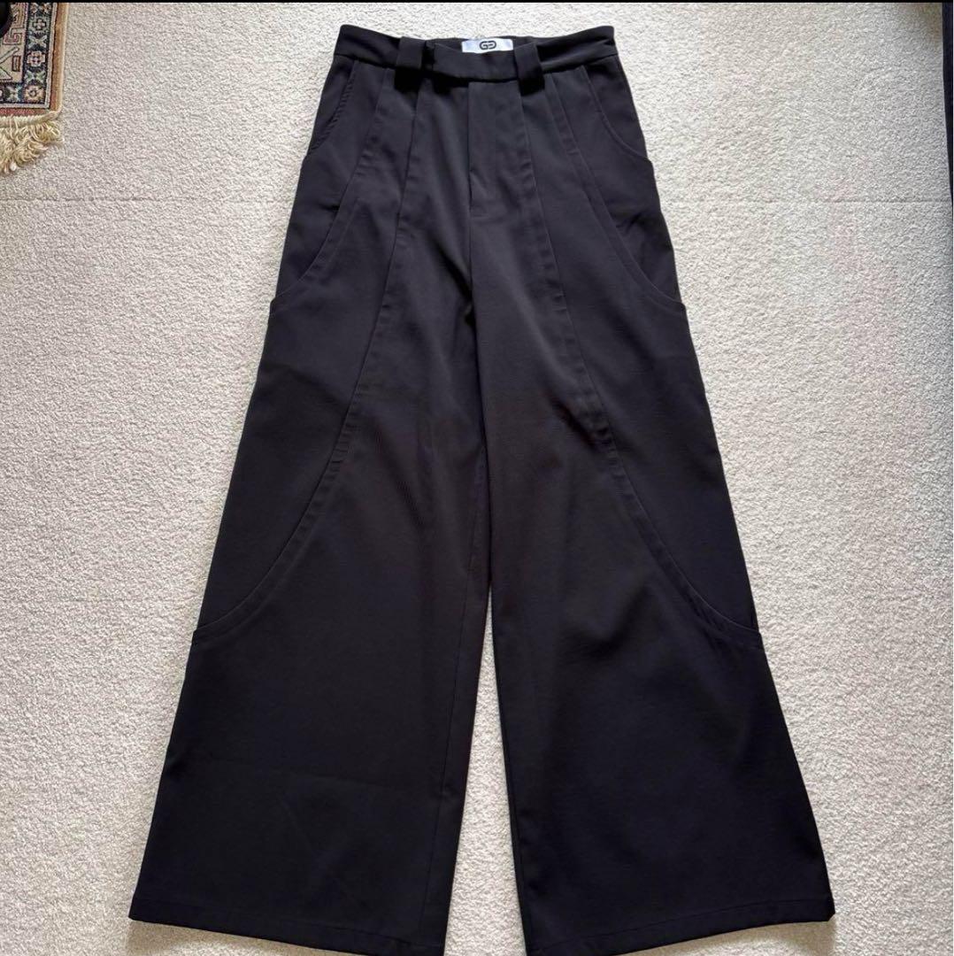 GOAT ESSENCE TUCK WIDE PANTS size 2