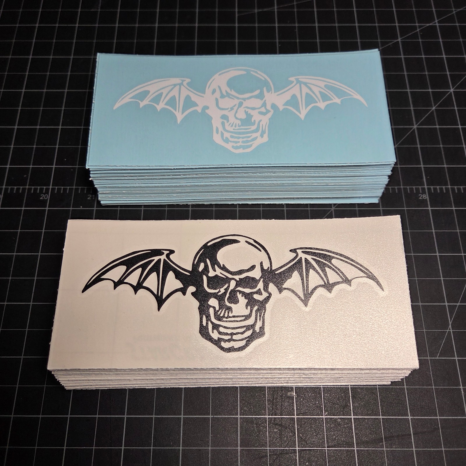 200 Deathbat Transfer Decal Sticker Lot