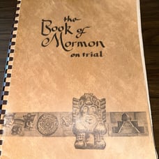 THE BOOK OF MORMON ON TRIAL by JOHN RICH & JACK WEST - VERY RARE - 1ST - 1963