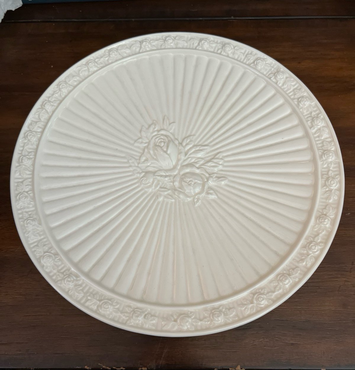 ROYAL ALBERT OLD COUNTRY ROSES ENGLISH BUFFET 12 CHOP PLATE/SERVING PLATTER