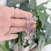 Swarovski Silver-Tone Crystal Mixed Cut Front & Back Asymmetrical Drop Earrings