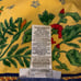 Vintage Williams Sonoma Butterfly Tablecloth French Country Provence Yellow