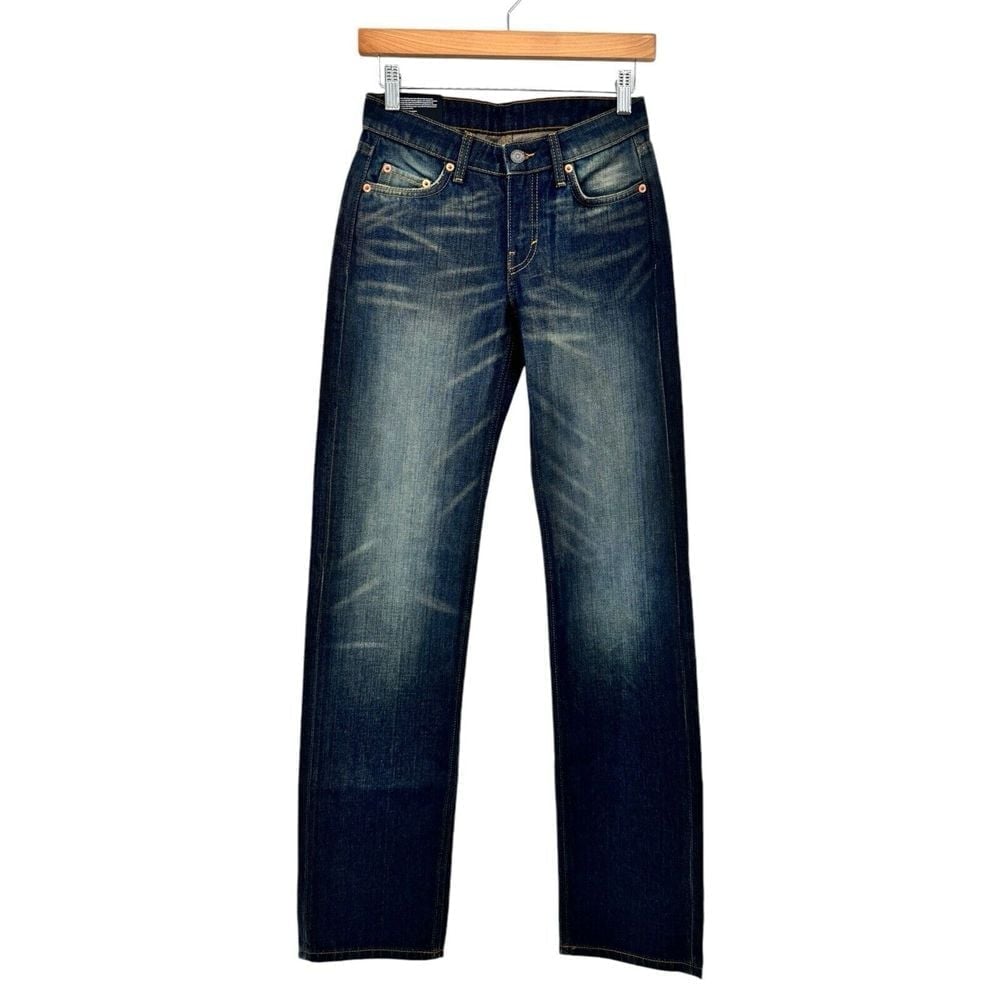 New Weekday Arrow Low Straight Jeans Women's Size 23/34 Relaxed Organic Cotton