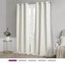 Ivory blackout curtain