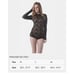NEW Khanomak Long Sleeve All Lace mock neck bodysuit L