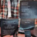 Free People Plaid Shape Up Trouser Pants UK 14 US 10 High Rise Wide Leg Academia