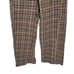 Free People Plaid Shape Up Trouser Pants UK 14 US 10 High Rise Wide Leg Academia