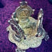 Buddhist sacred meditation alter decor.