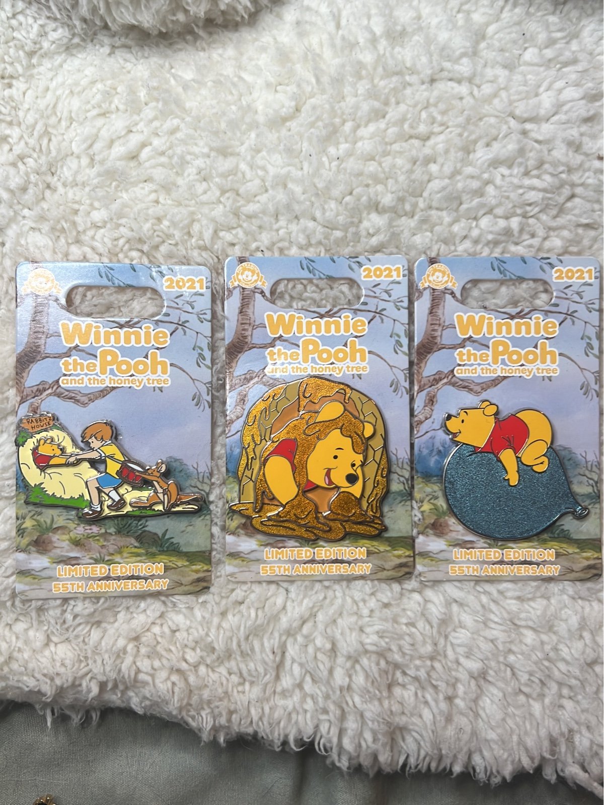 Disney Limited Edition Winnie the Pooh Pin Set