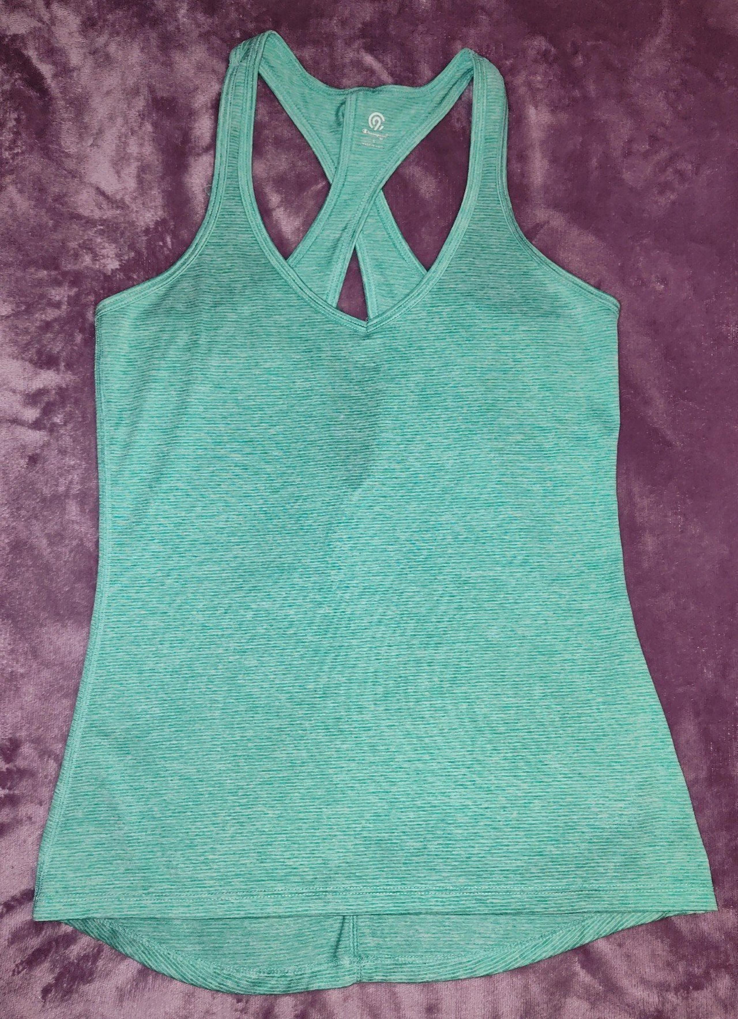 Women's Teal Workout Top