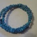Turquoise Nugget Wrap Bracelet