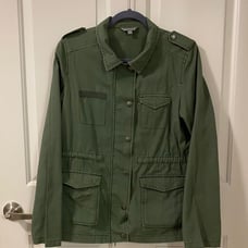 Rubbish Cargo Military Jacket- size M