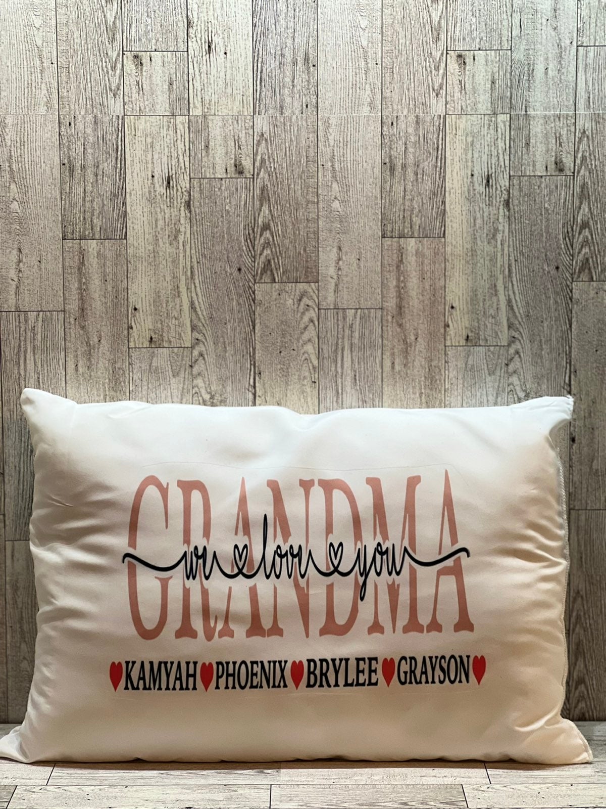 Super Cute Personalized Travel/ Accent Pillow