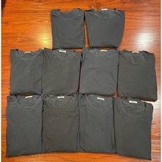 BUCK MASON LOT OF 10 SHIRTS SIZE LARGE