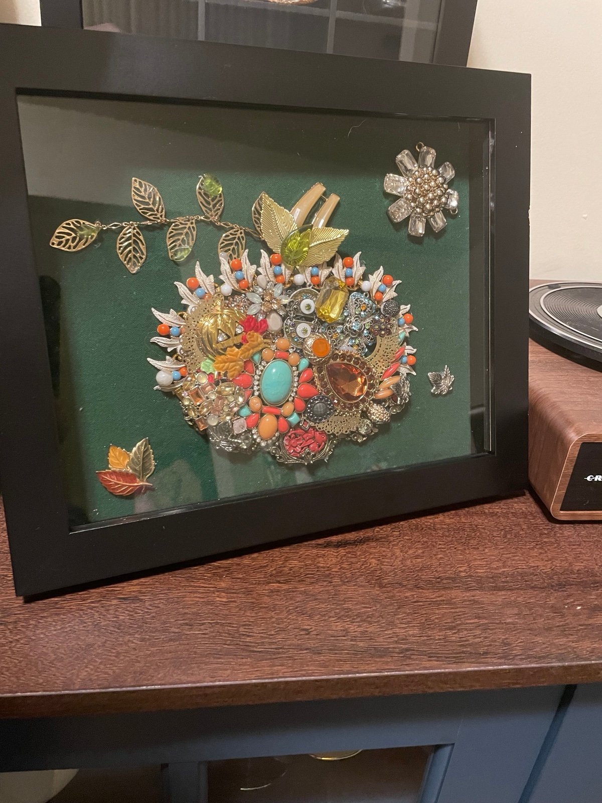 Handmade Jewelry Art - Pumpkin
