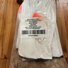 West Chester Safety Leather Industrial Work Glove - Size XXL Pack Of 12