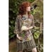 Market of Stars Size M/L Love Grows Wild Tee Bamboo Floral Tunic Shirt with Bees