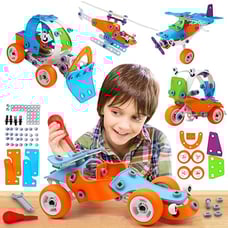 Creative Construction Stem Learning Engineering Gift for Birthday Christmas