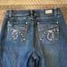 Bundle of 2 Earl Jean Women's Rhinestone Embellished Capris Size 10