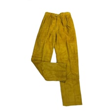 Vintage 70s High Rise Corduroy Pleated Trouser Pants Womens 12
