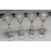 4 VTG Tyrone Crystal Glass Candlestick Fintona Candle Holder Set Ireland Holiday