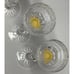 4 VTG Tyrone Crystal Glass Candlestick Fintona Candle Holder Set Ireland Holiday