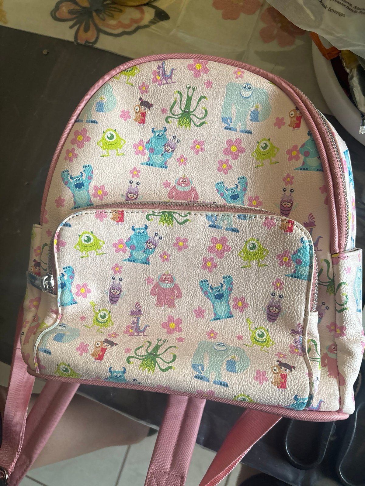 Pixar Monsters Inc backpack