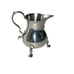 Vintage Williamsbury Stieff Pewter Teapot, Creamer and Sugar Bowl Used