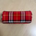 Burberry Blue Label Check Pattern Pouch