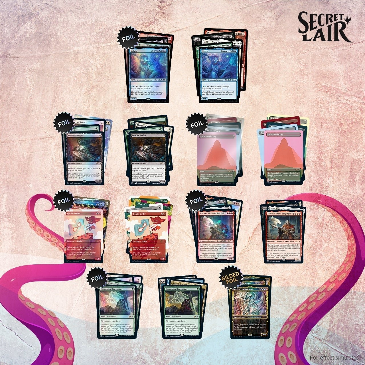 Secret Lair April 2022 Super drop the bundle bundle magic the gathering mtg
