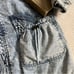 Vintage Early 90s Acid Wash Denim Coat