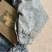 Vintage Early 90s Acid Wash Denim Coat