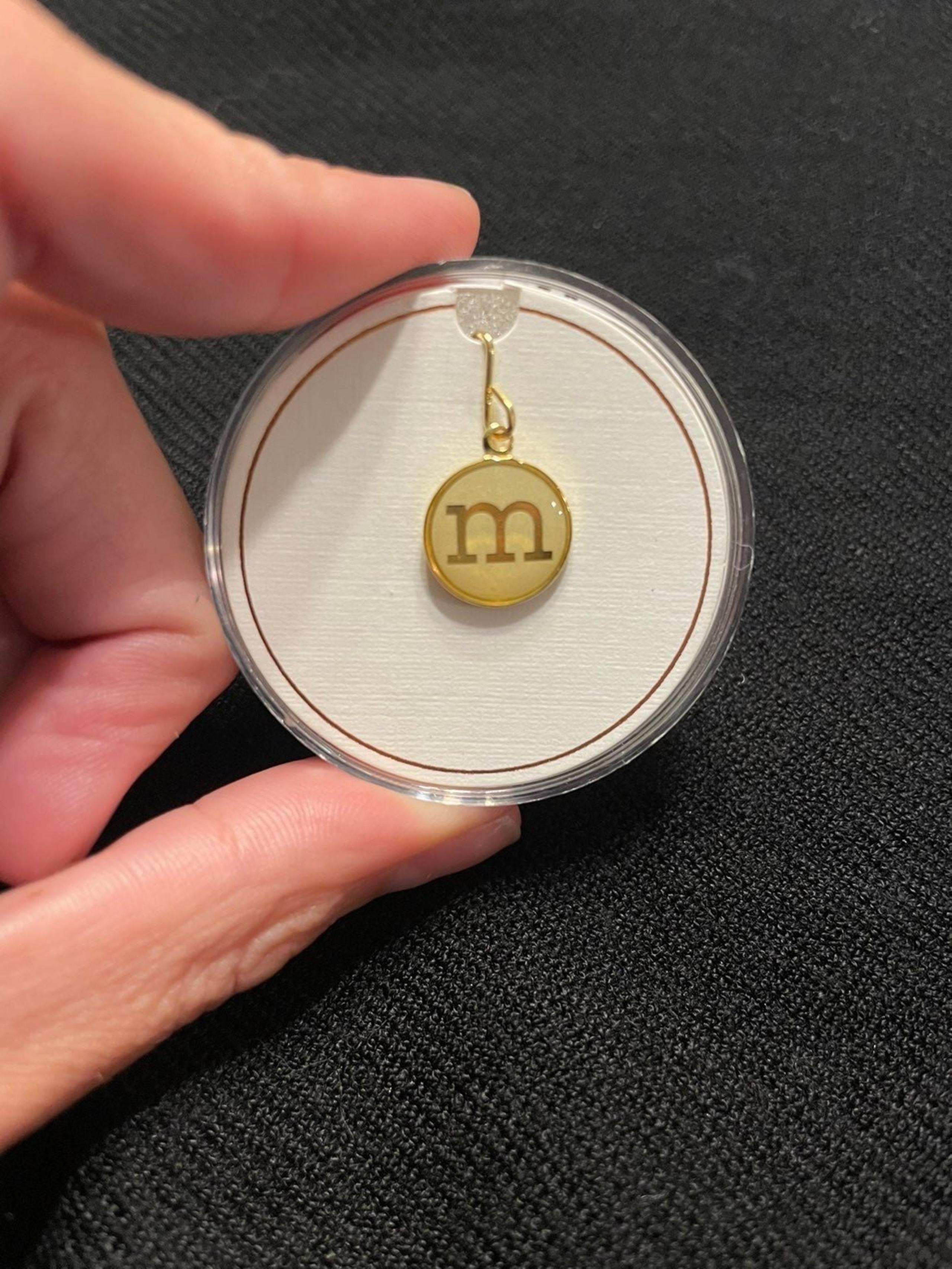 Alex and Ani Letter M Charm